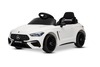 Electric Ride-on car Mercedes CLE 12V with rear-wheel drive, white, Single seater, Lithium battery, 
