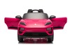 Electric Ride-on car Porsche Macan 12V Licensed with rear-wheel drive (Single seat), pink, Lithium b