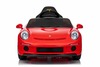 Electric Ride-on car RUF GT 12V, red, Opening doors, 2.4 GHz remote control, LED lights front and re
