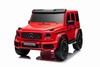Electric Ride-on car Mercedes-Benz G63 AMG 4x4² Two-seater 12V, red, MP3 Player with USB/AUX input,
