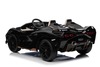 Electric Ride-on car Lamborghini Sian 4X4, black, 12V, 2.4 GHz remote control, USB / AUX Input, Blue