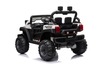 All Ride electric car with rear-wheel drive, white, 12V battery, High chassis, wide seat, Suspension