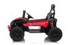 Electric Ride-on car T-REX Ride 4x4 Two-seater 24V, red, MP3 Player with USB/AUX input, 4x4 drive, L