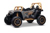 Electric Ride-on buggy Artic CAT XXL 4x4 24V, gray, two-seater, Soft EVA wheels, Powerful engines, L