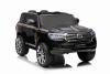 Electric Ride on Car Toyota Landcruiser 12V, BLACK, Leatherette seat, 12V/7AH Battery, Opening doors