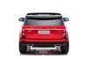 Electric Ride-On Range Rover, Red, Double Leather Seat, LCD Display with USB Input, 4x4 Drive, 2x 12