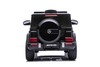 Electric ride-on car Mercedes G with high doors, black, Single seater, 12V battery, 2.4 GHz Remote c
