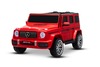 Electric Ride-on car Mercedes-Benz G63 AMG 4x4 Two-seater 24V, red, MP3 Player with USB/AUX and Blue