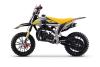 Kids Petrol Dirt Bike 50cc | Beneo Motors CROSS SX Yellow | Ages 4–8 | Speed Limiter