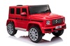 Electric Ride-on car Mercedes G500 12V, red, 2.4 GHz remote control, USB / SD Input, Rear suspension