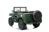 Electric ride-on USA ARMY-car, Green, 4X4,Three-seated, MP3 Player with USB / SD input, All wheel su