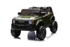 Electric ride-on car Toyota Landcruiser 12V, military green, wide single seat, 2.4 GHz remote contro