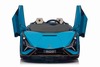 Electric Ride-on car Lamborghini Sian 4X4, blue, 12V, 2.4 GHz remote control, USB / AUX Input, Bluet
