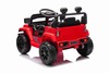 Electric car for children OFFROAD NEW with rear-wheel drive, red, Lithium battery, High chassis, Wid