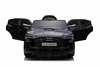 Electric ride-on car Audi E-tron Sportback 4x4 black, Leatherette seat, 2.4 GHz remote control, Eva