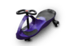 RIRICAR Purple - swing car for kids with silent PU wheels