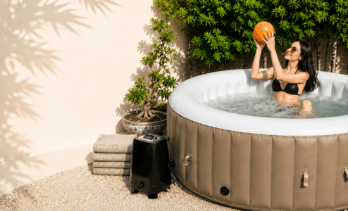 Premium inflatable spas • Bubble massage • Fast EU delivery