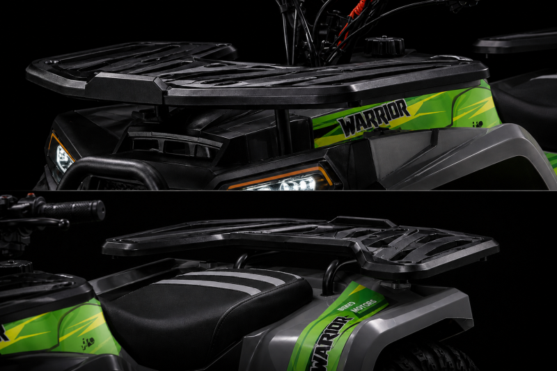 Metal Front & Rear Storage Racks