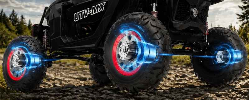4×4 Drive — Power on Every Wheel