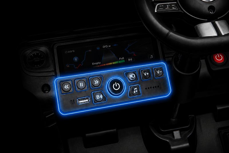 Pannello multimediale MP3 con Bluetooth e USB