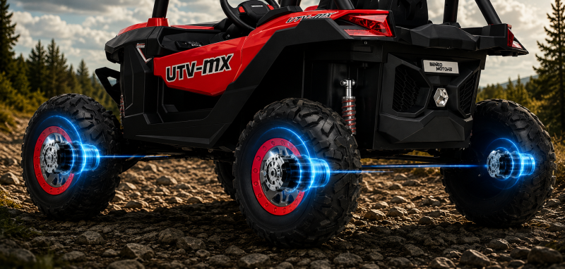 4×4 Drive — Power on Every Wheel