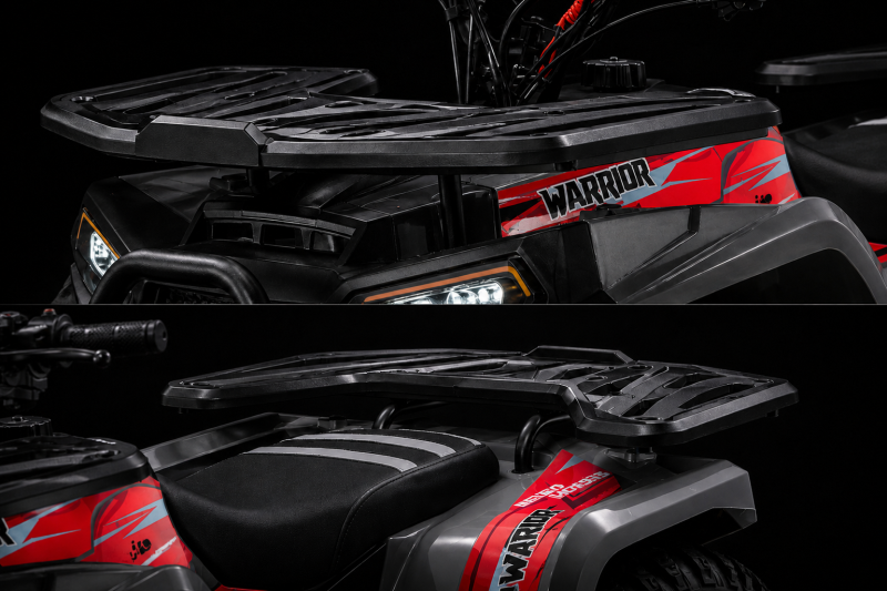 Metal Front & Rear Storage Racks