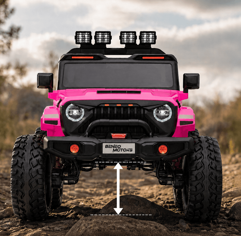 High Ground Clearance Chassis for True Off-Road Use