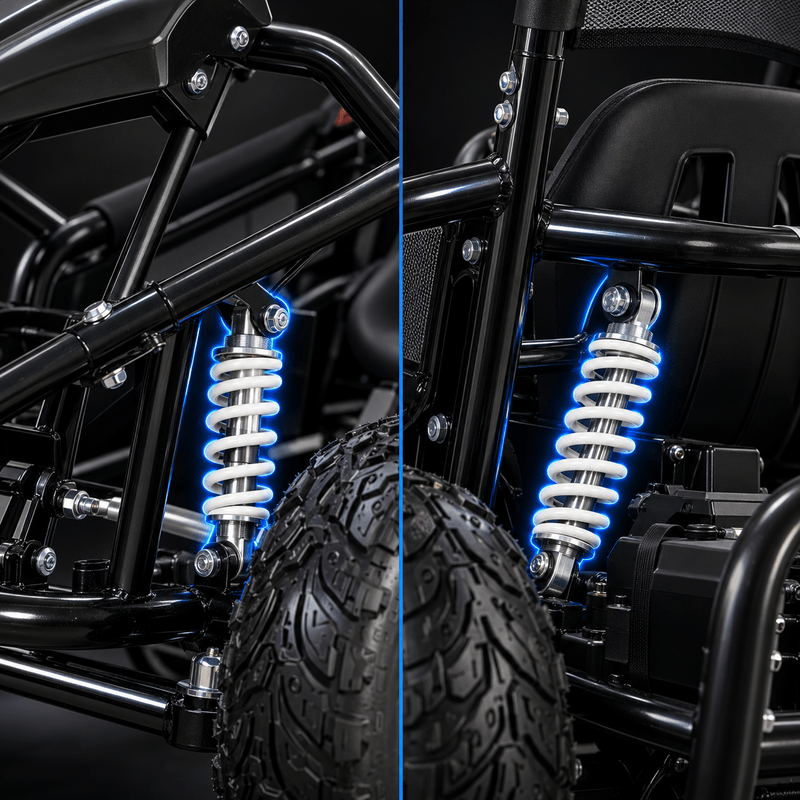 Suspension avant et arrière