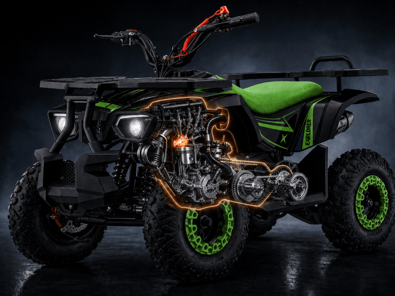 1.6 kW Power with Automatic Transmission