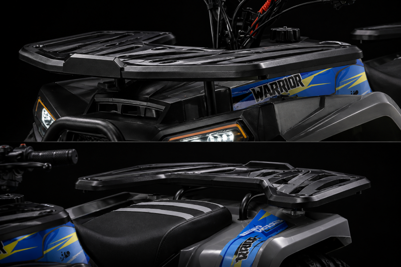 Metal Front & Rear Storage Racks