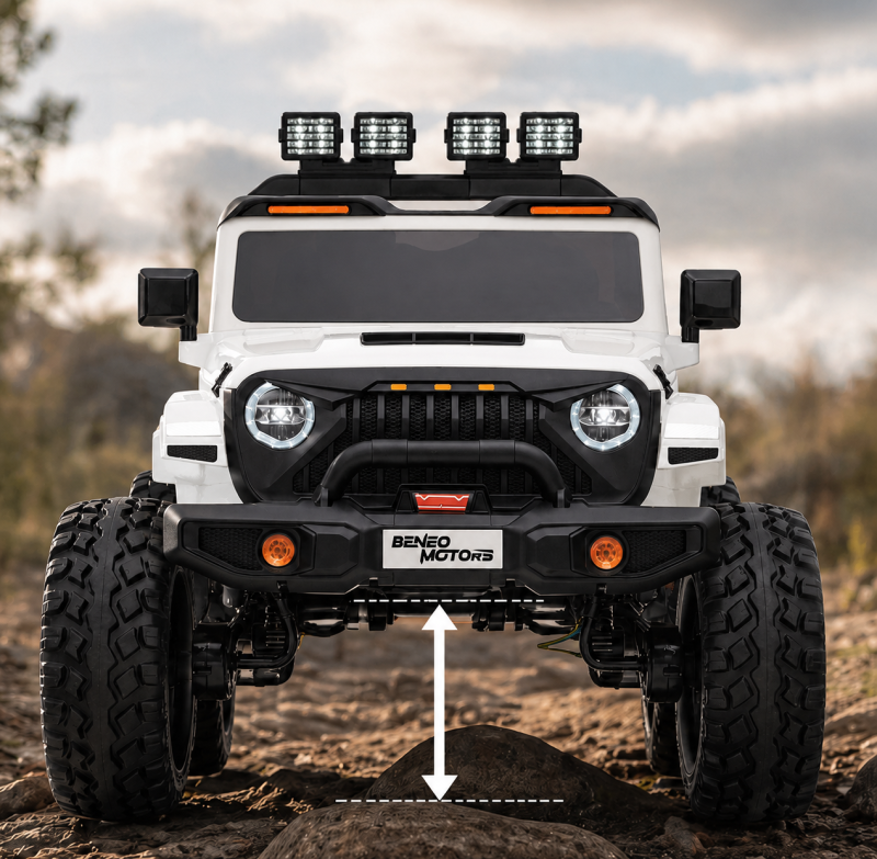 High Ground Clearance Chassis for True Off-Road Use