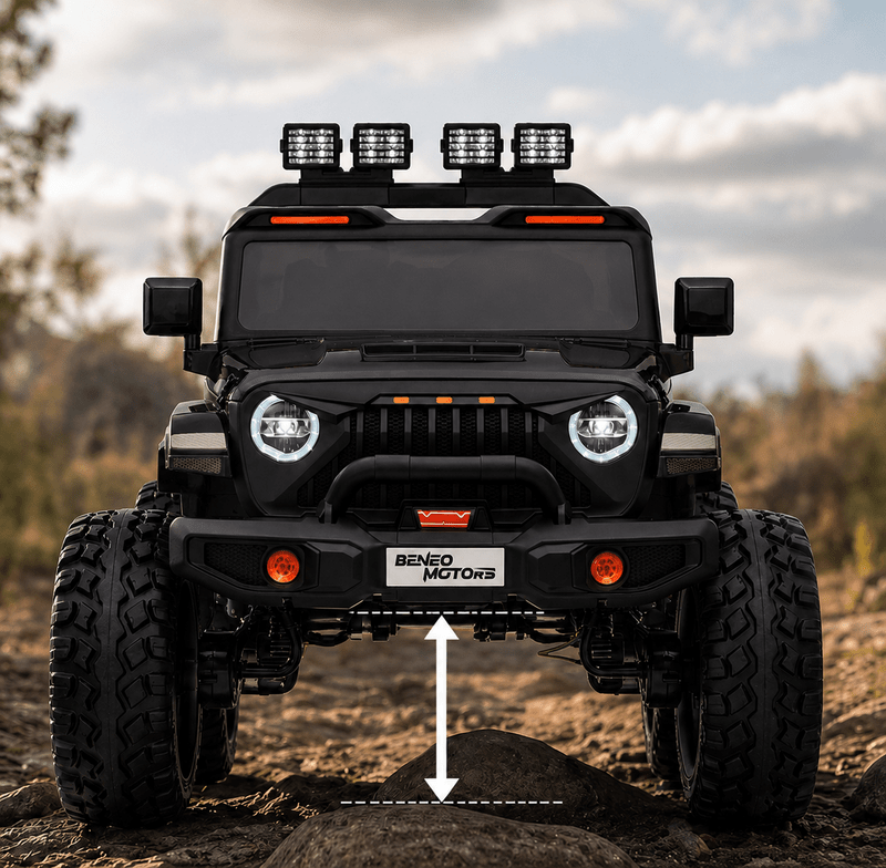High Ground Clearance Chassis for True Off-Road Use