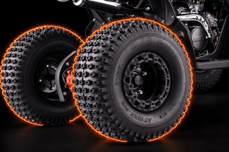 Pneumatici fuoristrada da 8 pollici
