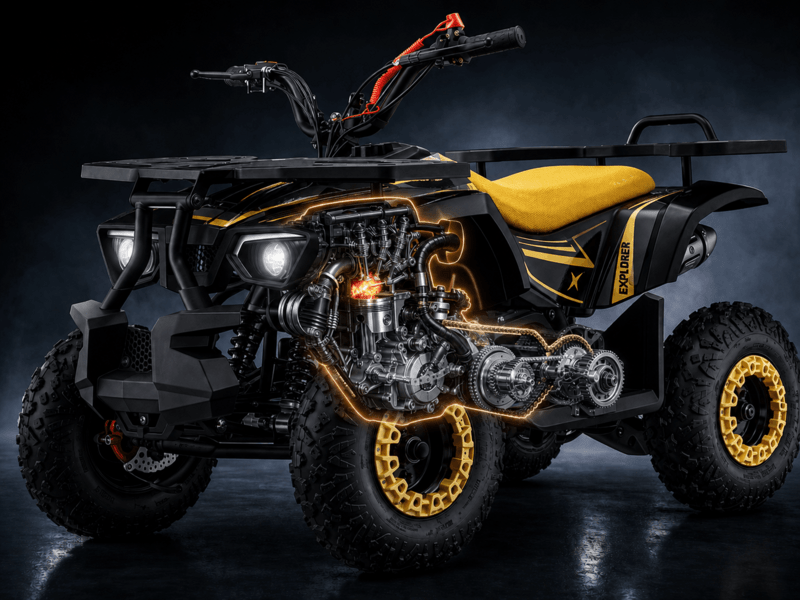 1.6 kW Power with Automatic Transmission