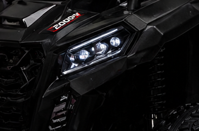 Front and Rear LED Lights
