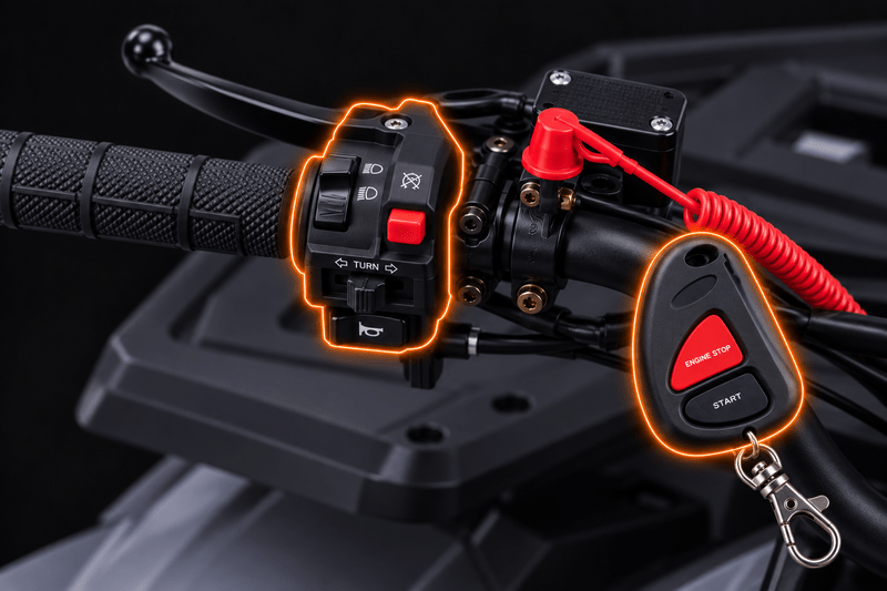 Remote Control & Safety Kill Switch