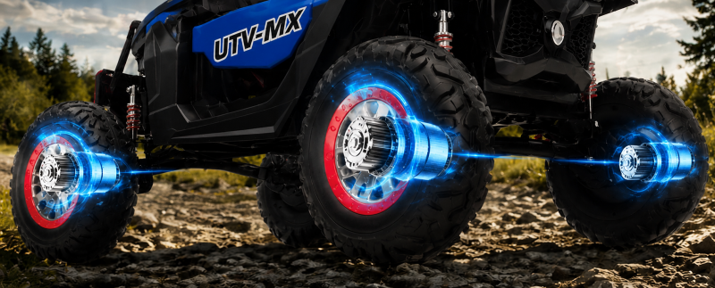 4×4 Drive — Potenza su Ogni Ruota