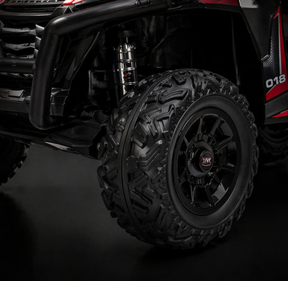 EVA Wheels + Full Suspension