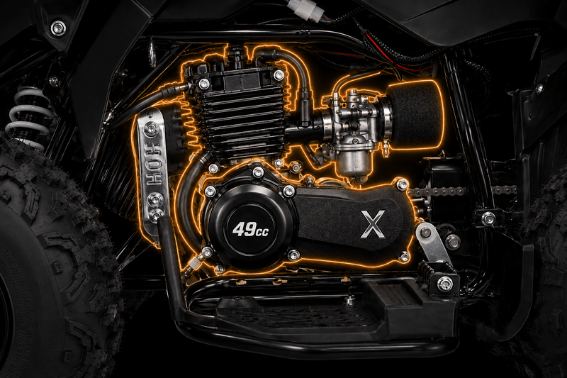 50cc Two-Stroke Engine