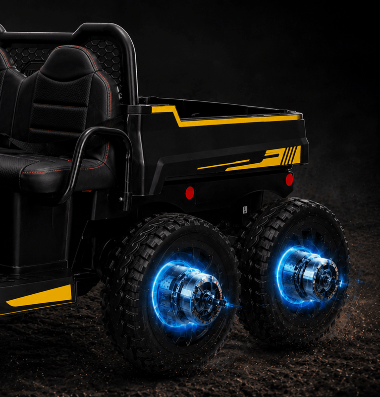 4 × 200W Krachtige 4x4 Aandrijving