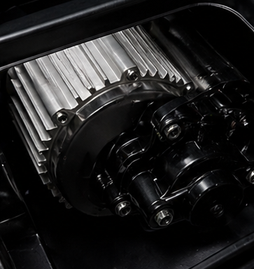 Powerful Motor with Differential for Real Off-Road Performance
