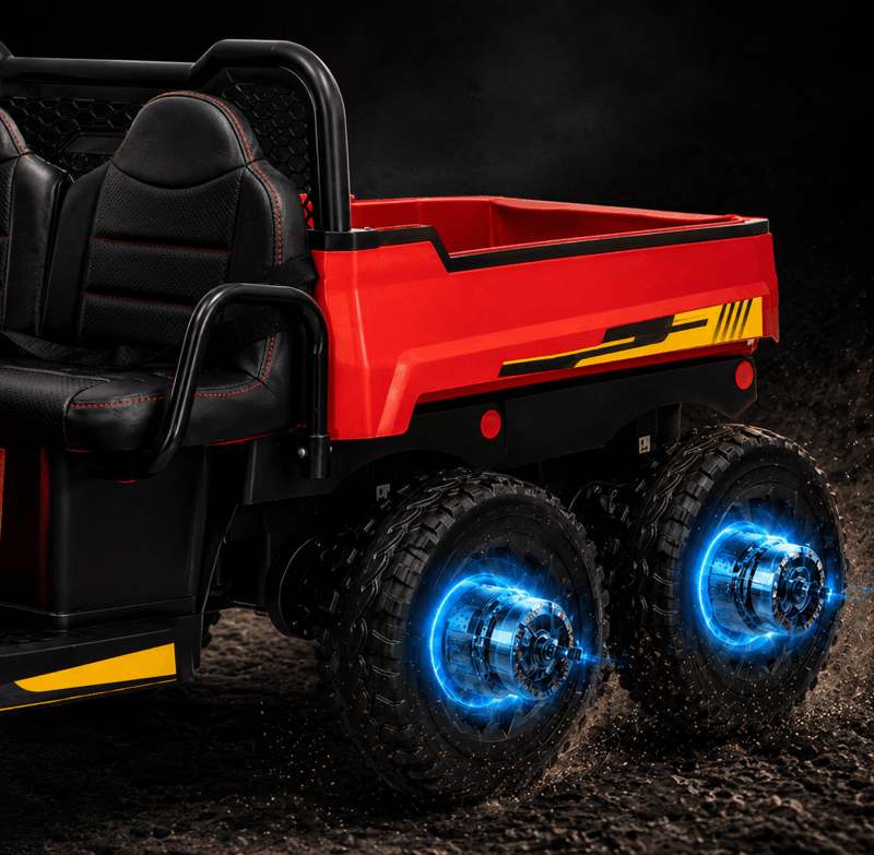 4 × 200W Krachtige 4x4 Aandrijving