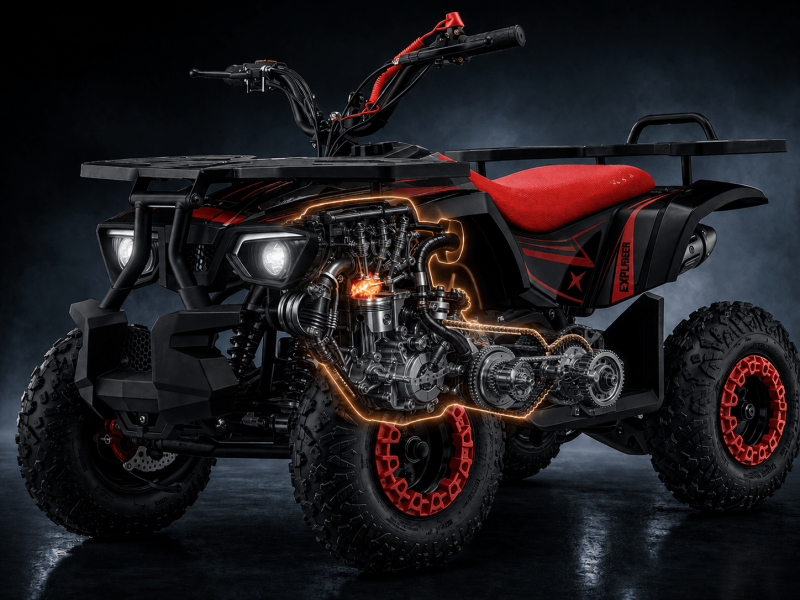 1.6 kW Power with Automatic Transmission
