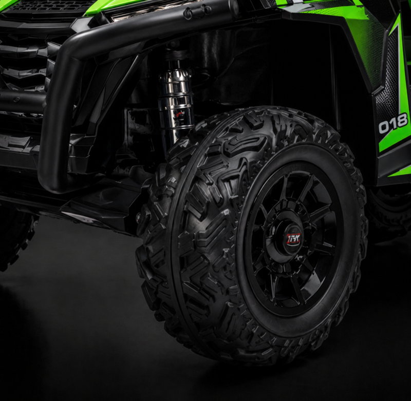 EVA Wheels + Full Suspension