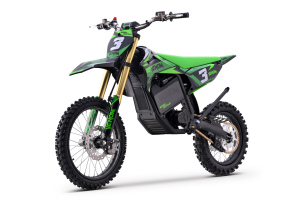 Elektro Motocross 6500 W | Beneo Motors Venom Grün | 72 V Samsung Lithium | 80 km/h