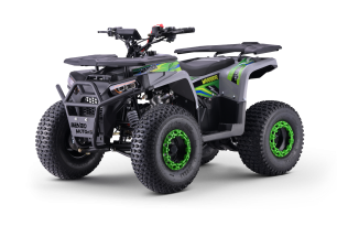 Kids Petrol Quad 125cc | Beneo Motors Warrior Green | Ages 8+ | Reverse Gear &amp; Speed Limiter