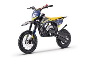 Electric Dirt Bike for Children Beneo Motors Cross TRX Yellow - 60cc