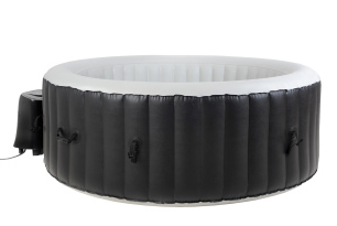 BeneoSpa NEU Tragbarer Aufblasbarer Whirlpool, Schwarz-Weiß