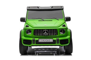 Electric Ride-on car Mercedes-Benz G63 AMG 4x4² Two-seater 24V, Green painted, MP4 Player with USB/A