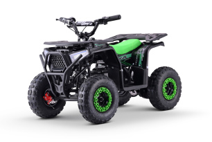 Kids Electric Mini Quad 800W | Beneo Motors Escape Green | Ages 4+ | 3-Speed Limiter